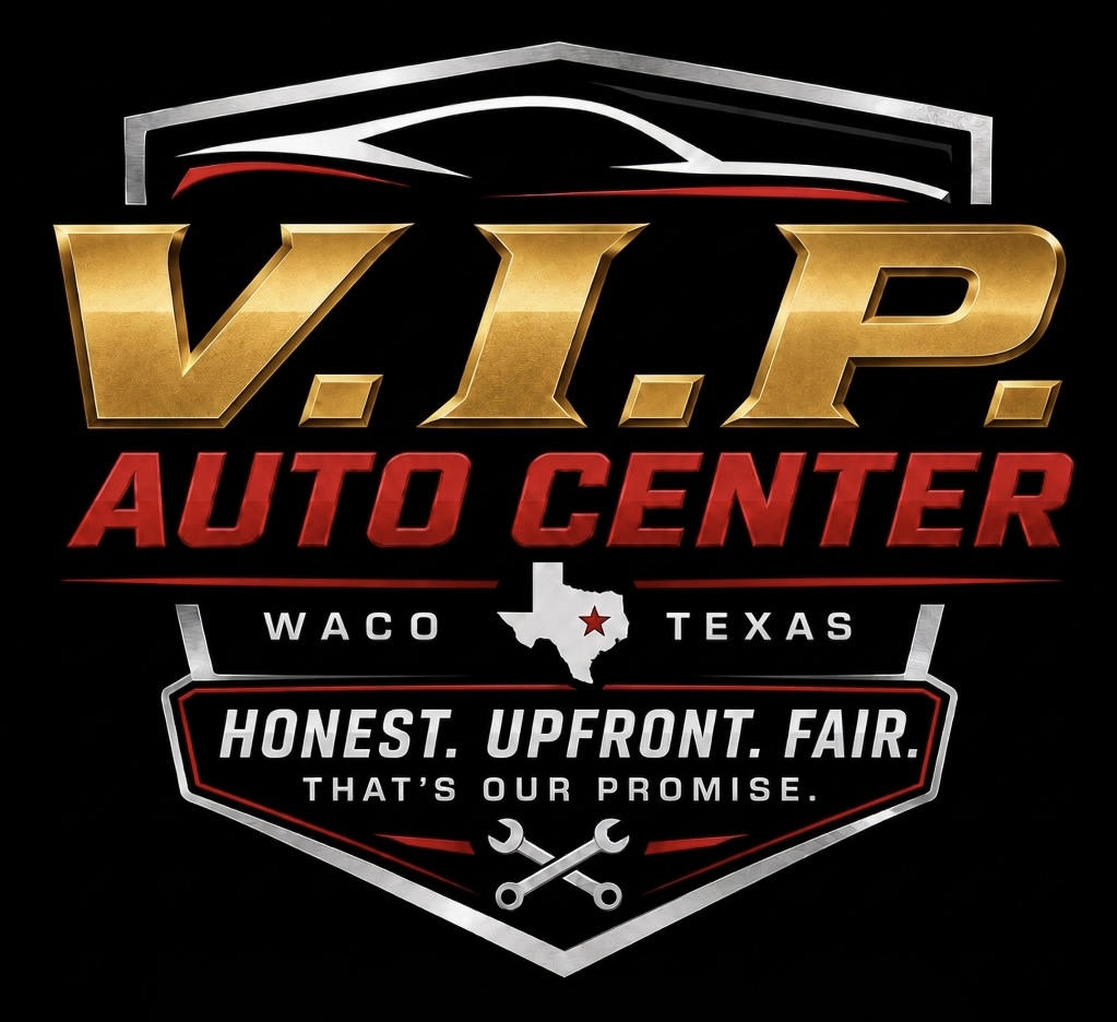 VIP Auto Center Waco Texas Logo